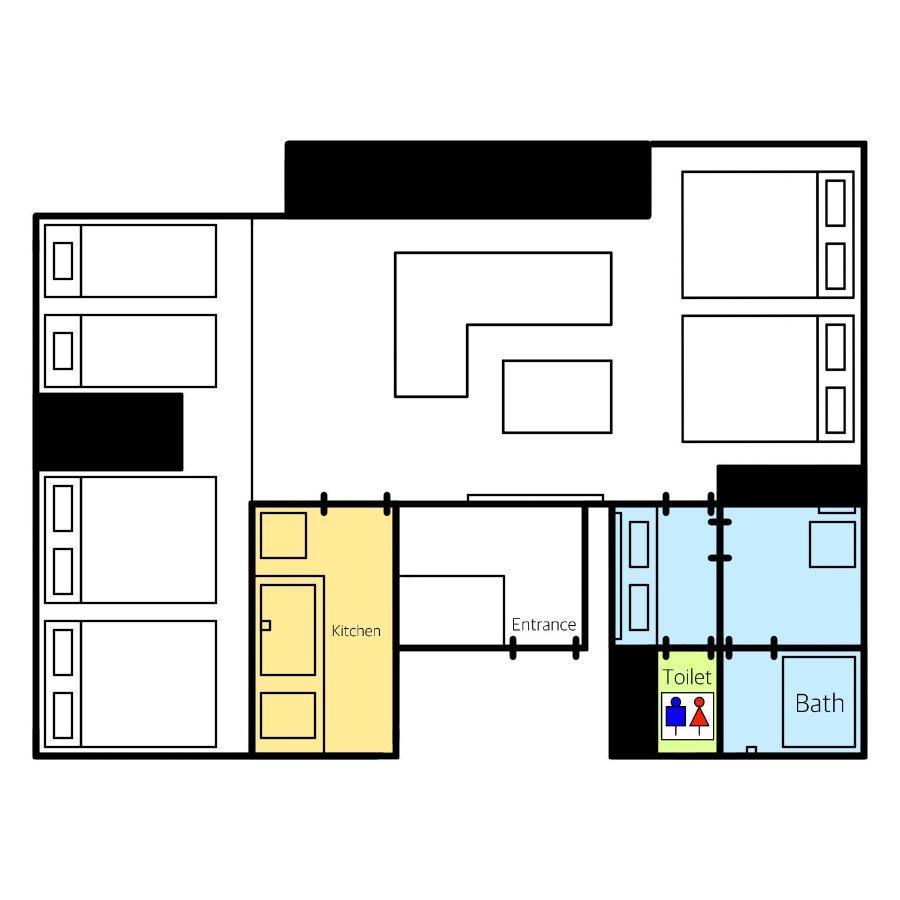 Апарт готель Grand Base Hakata Premium Фукуока Екстер'єр фото